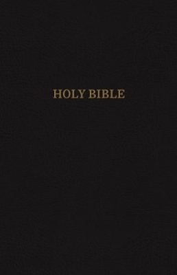 KJV Holy Bible: Personal Size Giant Print with 43,000 Cross References, Black Bonded Leather, Red Letter, Comfort Print (Thumb Indexed): King James Version -  Thomas Nelson