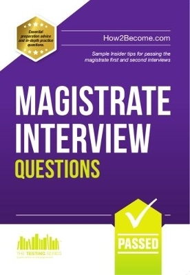 Magistrate Interview Questions - Richard McMunn