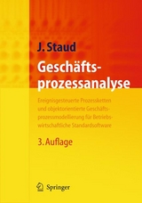 Gesch&auml;ftsprozessanalyse - Josef L. Staud