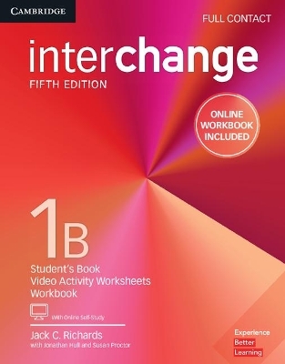 Interchange Level 1B Full Contact with Online Self-Study and Online Workbook - Jack C. Richards