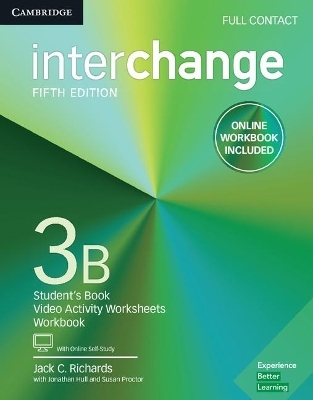 Interchange Level 3B Full Contact with Online Self-Study and Online Workbook - Jack C. Richards