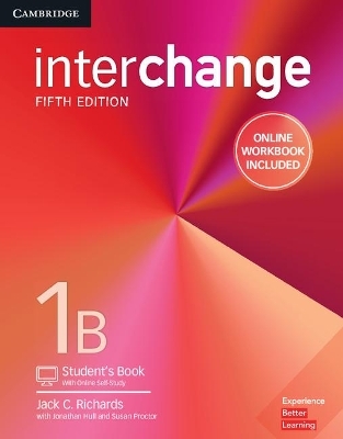 Interchange Level 1B Student's Book with Online Self-Study and Online Workbook - Jack C. Richards