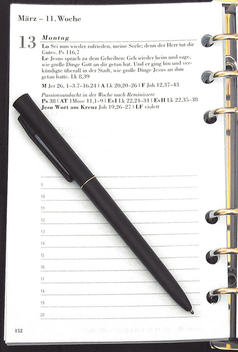 Kirchlicher Amtskalender 2013 – Ringbuch