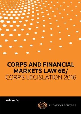 Corps and Financial Markets Law 6e/Corps Legislation 2016