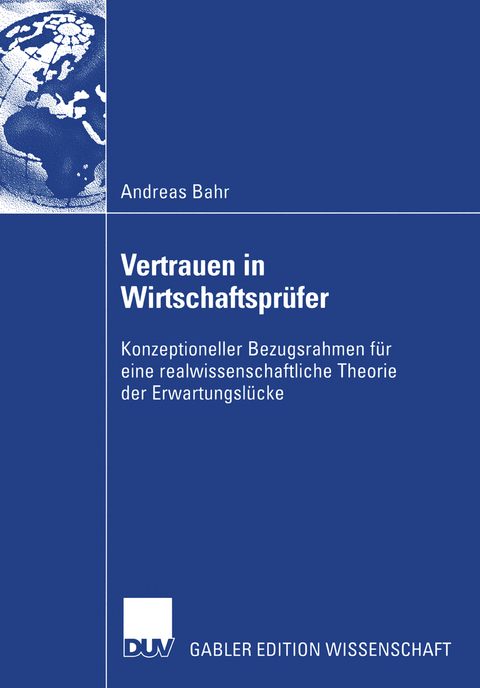 Vertrauen in Wirtschaftspr&uuml;fer - Andreas Bahr