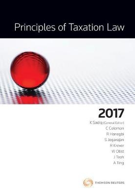 Principles of Taxation Law 2017 - Kerrie Sadiq, Cynthia Coleman, Rami Hanegbi, Sunita Jogarajan, Richard Krever