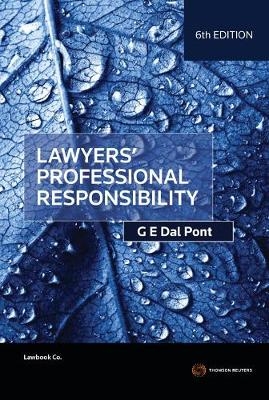 Lawyers' Professional Responsibility - Gino dal Pont
