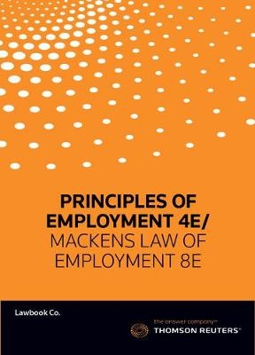 Principles of Employment Law 4e/Macken's Law of Employment