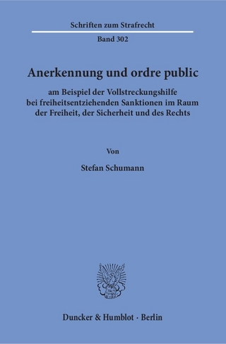 Anerkennung und ordre public