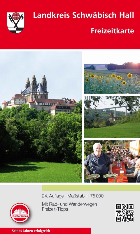 Freizeitkarte Schw&auml;bisch Hall