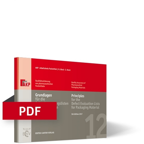 Grundlagen f&uuml;r die Fehlerbewertungslisten von Packmitteln | Bundle (Buch, PDF) - R. G&ouml;ssl, S. Horst