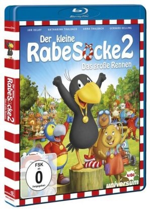 Der kleine Rabe Socke 2 - Das große Rennen, 1 Blu-ray