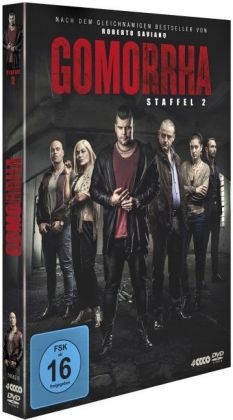 Gomorrha. Staffel.2, 4 DVDs