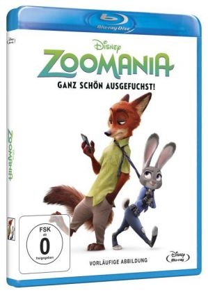 Zoomania, 1 Blu-ray