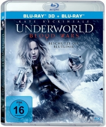 Underworld: Blood Wars 3D, 1 Blu-ray
