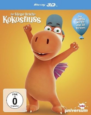 Der kleine Drache Kokosnuss 3D, 1 Blu-ray