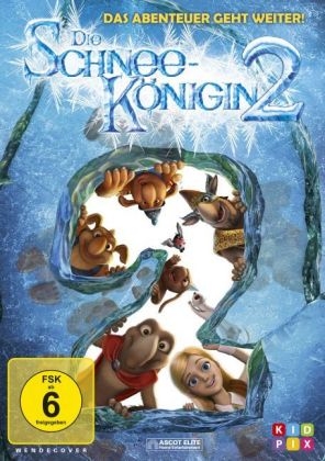 Die Schneekönigin 2 - Eiskalt entführt, 1 DVD