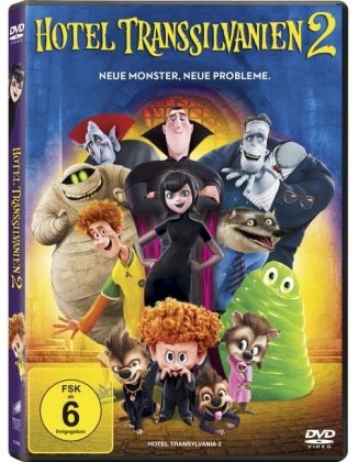 Hotel Transsilvanien 2, 1 DVD + Digital UV, 1 DVD-Video - 