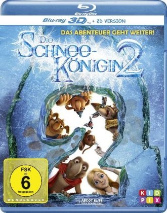 Die Schneek&ouml;nigin 2 - Eiskalt entf&uuml;hrt 3D, 1 Blu-ray