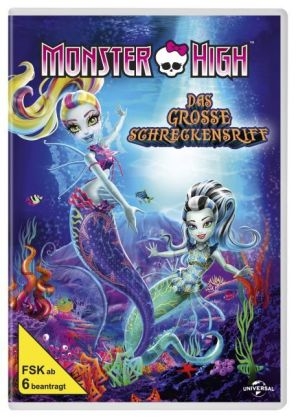 Monster High - Das Gro&szlig;e Schreckensriff, 1 DVD