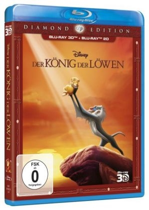 Der K&ouml;nig der L&ouml;wen (2016) 3D, 1 Blu-ray (Diamond Edition)