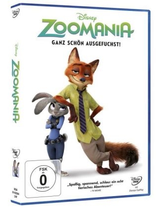 Zoomania, 1 DVD