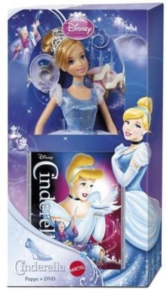 Cinderella, 1 DVD +  Mattel Puppe (Diamond Edition) - 