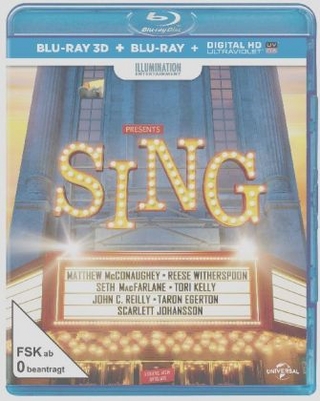 Sing, 1 Blu-ray