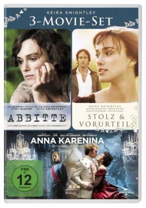 Keira Knightley - 3-Movie-Set, 3 DVD