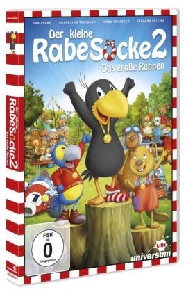 Der kleine Rabe Socke 2 - Das gro&szlig;e Rennen, 1 DVD - 
