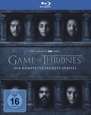 Game of Thrones. Staffel.6, 4 Blu-rays
