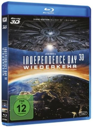 Independence Day 2 3D, 2 Blu-rays + Digital UV