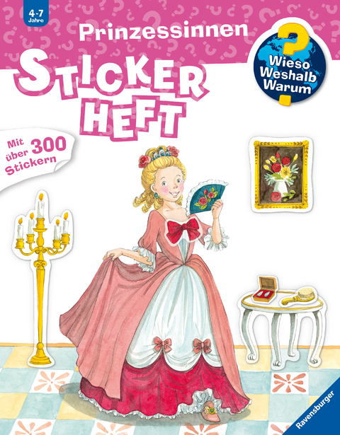 Wieso? Weshalb? Warum? Stickerheft - Prinzessinnen