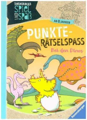 Punkte-R&auml;tselspa&szlig;: Bei den Dinos - Martine Richter, Cornelia Rist