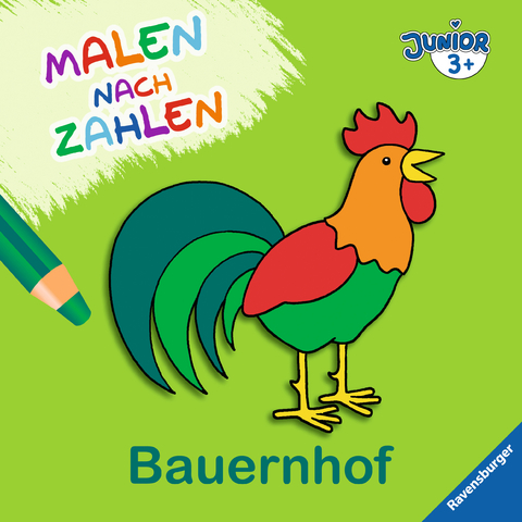 Malen nach Zahlen junior: Bauernhof