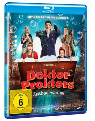 Doktor Proktors Zeitbadewanne, 1 Blu-ray