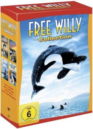 Free Willy 1-4, 4 DVDs