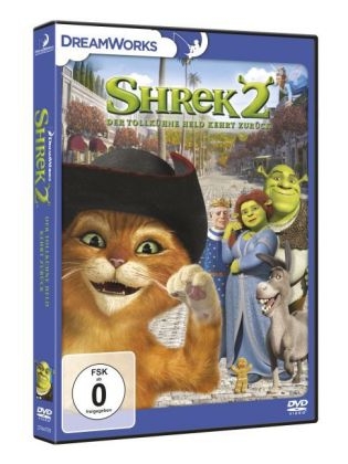 Shrek 2 - Der tollkühne Held kehrt zurück, 1 DVD