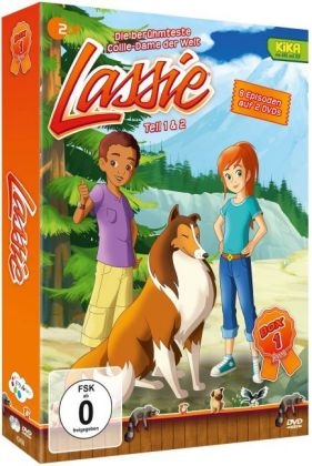 Lassie - Die neue Serie. Box.1, 2 DVD, 2 DVD-Video