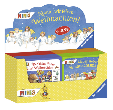 Verkaufs-Kassette "Ravensburger Minis 102 - Komm, wir feiern Weihnachten!"