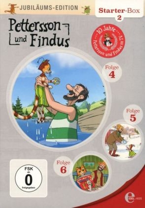 Pettersson & Findus Starterbox. Tl.2, 3 DVDs