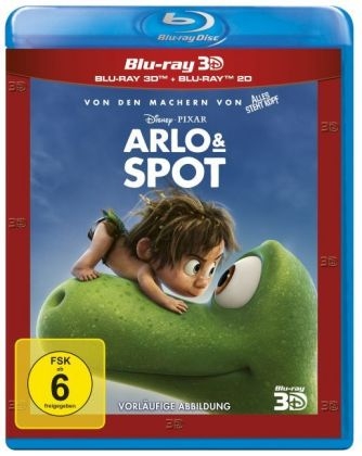 Arlo & Spot 3D, 2 Blu-rays