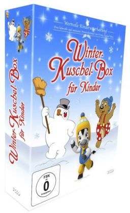 Winter-Kuschel-Box f&uuml;r Kinder - Frosty, Zeo und Petzi, 3 DVD