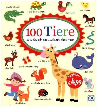 100 Tiere zum Suchen und Entdecken