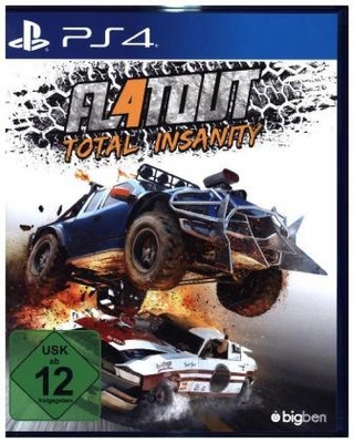 Flatout, Total Insanity, 1 PS4-Blu-ray Disc