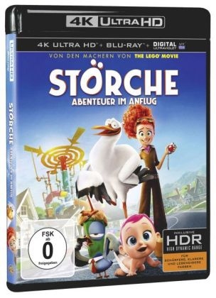 Störche - Abenteuer im Anflug 4K, 2 UHD-Blu-ray