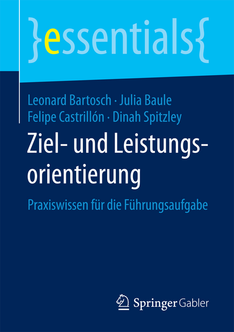 Ziel- und Leistungsorientierung - Leonard Bartosch, Julia Baule, Felipe Castrill&oacute;n, Dinah Spitzley