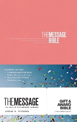 The Message Gift and Award Bible - Eugene H Peterson