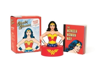 Wonder Woman Talking Figure and Illustrated Book -  Running Press