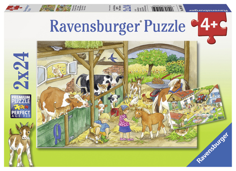 Fr&ouml;hliches Landleben